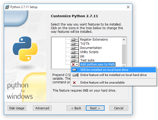 PlatformIO IDE - Install Python interpreter